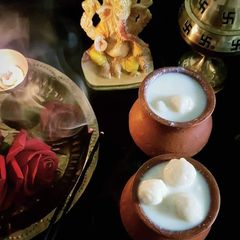 A picture of Modak kheer.