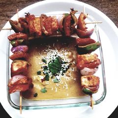 A picture of Malaysian Peanut Satay.
