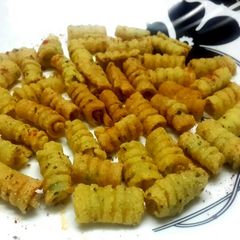 A picture of Kurkuri Spirals.