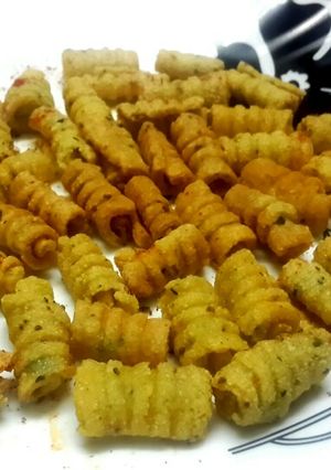 A picture of Kurkuri Spirals.