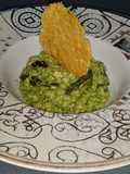 Risotto al pesto con espárragos trigueros