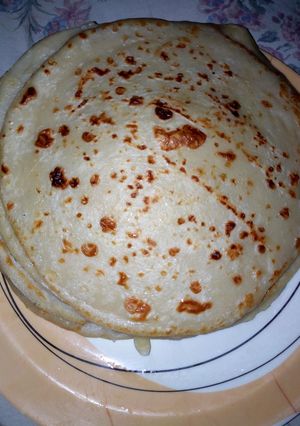 A picture of Vanilla pancakes.