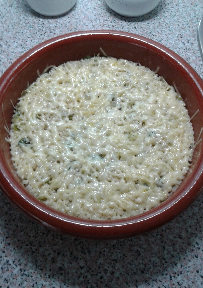 Una foto de Arroz meloso con lechuga