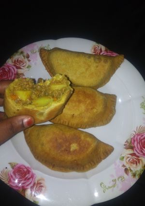 Fried meat pie ainihin hoton girkin