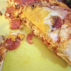 Double Decker Pizza A picture of Double Decker Pizza.