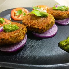 A picture of Shami kebab.