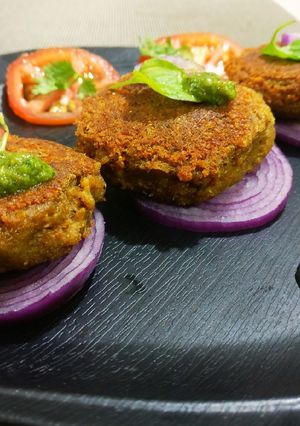 A picture of Shami kebab.