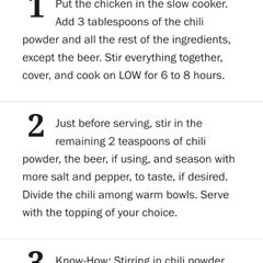 Slow Cooker Chicken Chili A picture of Slow Cooker Chicken Chili.