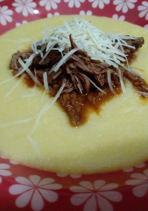 Foto de Polenta com ragu