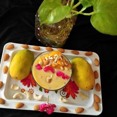 A picture of Mango Phirni.