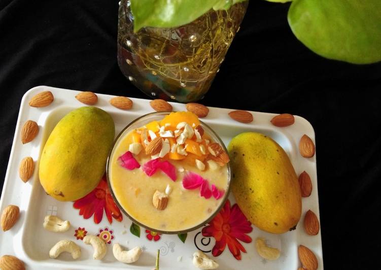 Recipe of Homemade Mango Phirni