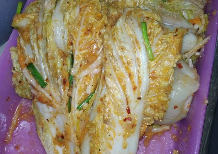 Bagaimana Membuat Kimchi Running Man Citarasa Lokal Anti Gagal