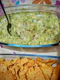Guacamole com Doritos