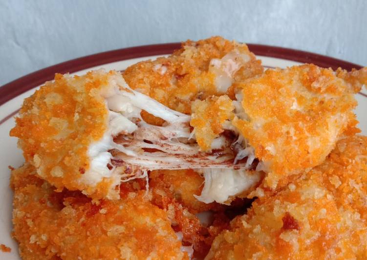 Pisang goreng meses mozarella