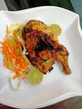 Garlic rub grill chicken
