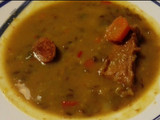 Potajito de lentejas canario
