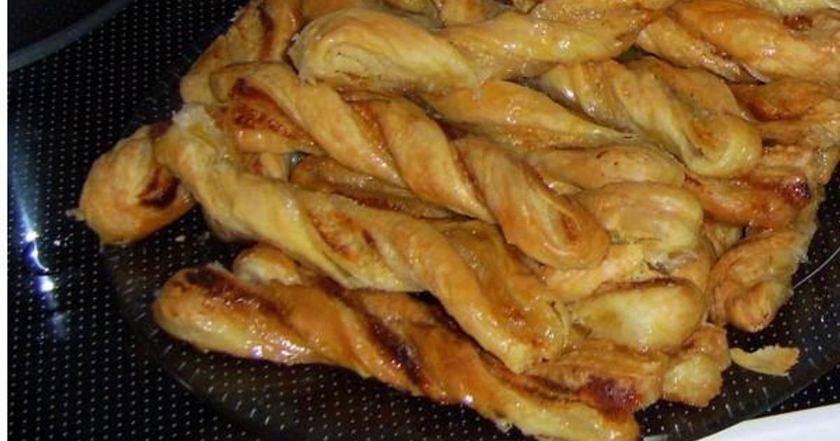 Savory kritsinia with olive paste Recipe by Cookpad Greece Cookpad