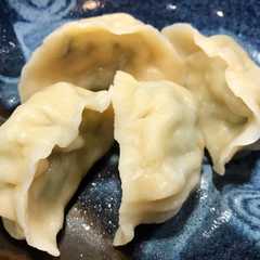 节瓜. 虾仁. 鸡蛋. 黑木耳饺子-レシピのメイン写真