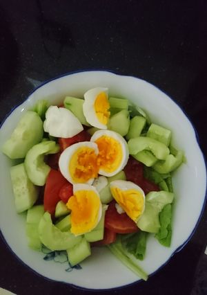 Hình của món Salad keto.