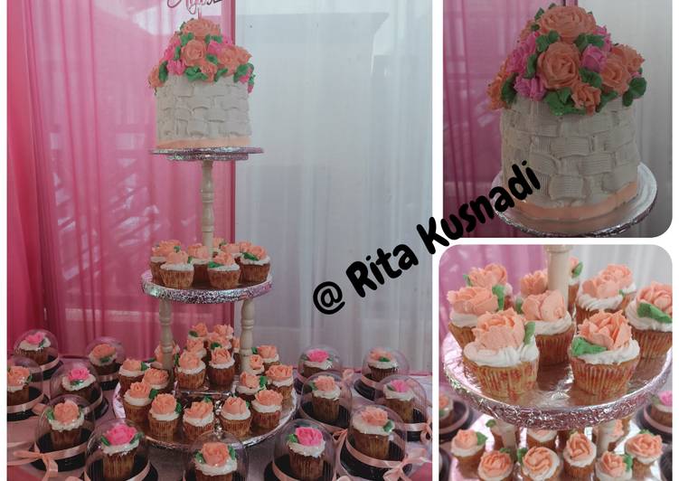 Bahan-bahan Wedding Cake Decoration yang lezat dan Mudah Dibuat