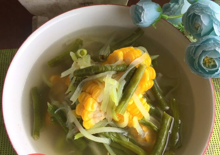 Cara Menyiapkan Sayur Bening Labu Siam Super Enak