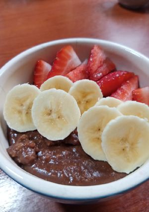 Una foto de Avena de chocolate