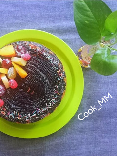 عکسی از دستور کیک نسکافه با سس مخصوص