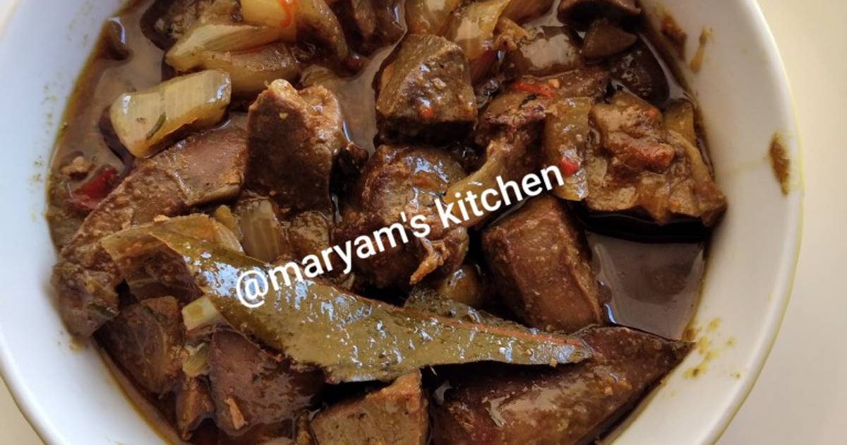 Liver sauce Recipe by Maryam's Kitchen Cookpad