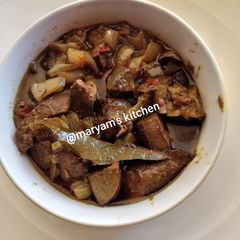 A picture of Liver sauce.