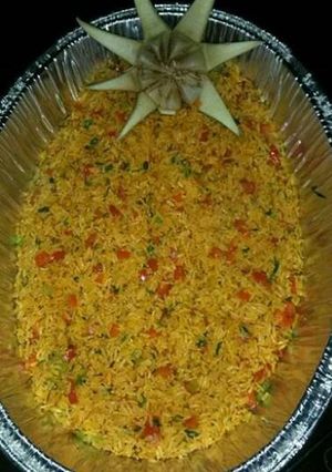 Una foto de Arroz pintoresco
