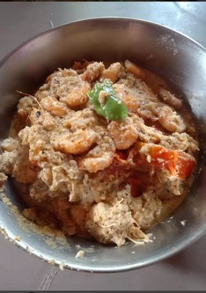 কুচো চিংড়ির মালাইকারি (Kucho chingrir malai curry recipe in Bengali) রেসিপির প্রধান ছবি