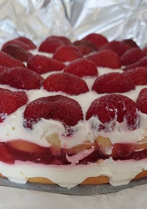 Epres-túrós hidegtorta recept fotója