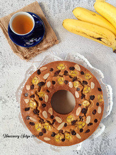 Foto resep Bolu Pisang Gula Palem (Palm Sugar Banana Cake)