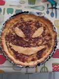 Crostata con marmellata di arancia e cioccolato