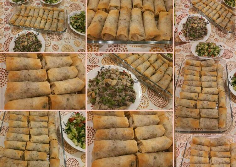 اوزي اصابع برقائق سبريغ رول