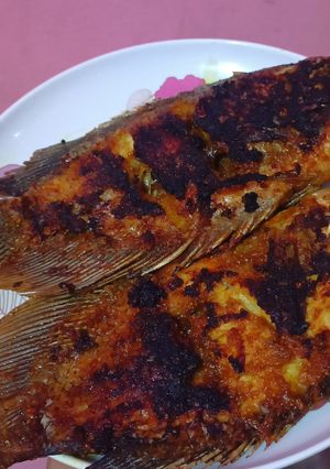 Foto resep Gurame Bakar Teflon bumbu simpel