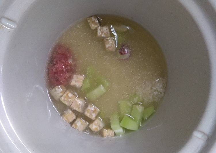 MPASI 6m Labu Siam Tempe Daging