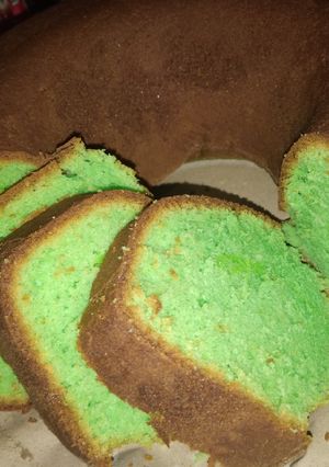 Foto resep Bolu pandan keju