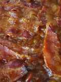 Crispy baked beans