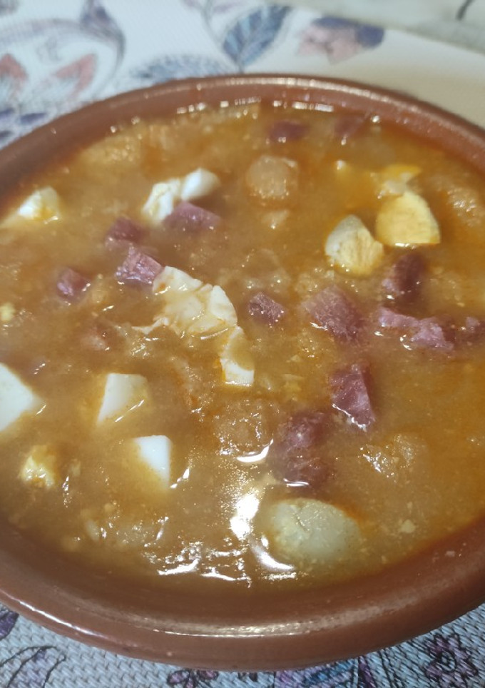Una foto de Sopa de ajo en 15 minutos