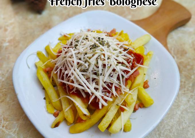 230. French Fries Bolognese