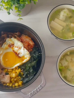 韓式拌飯 的食譜成品照片