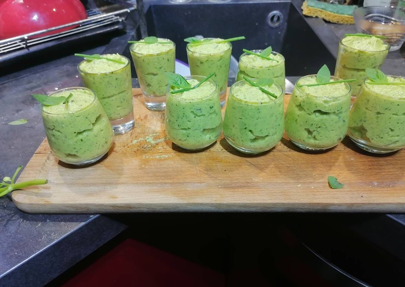 Velouté fraîcheur à la courgettes