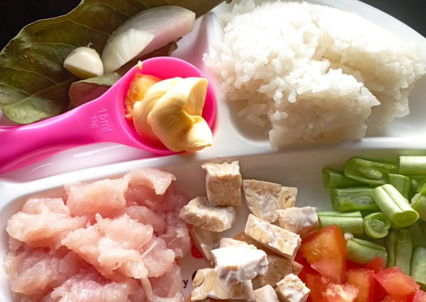 Bubur Ayam Tomat (Menu MPASI 6+)