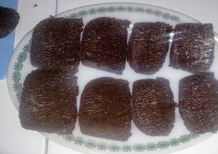 Resep Caramel Cake / Sarang Semut Simpel Tanpa Mixer Dg Baking Pan Anti Gagal