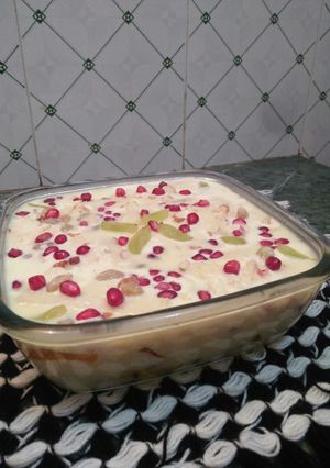 A picture of Fruit jelly custard.