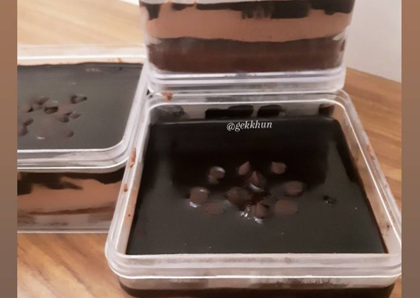 Dessert Box Triple Coklat