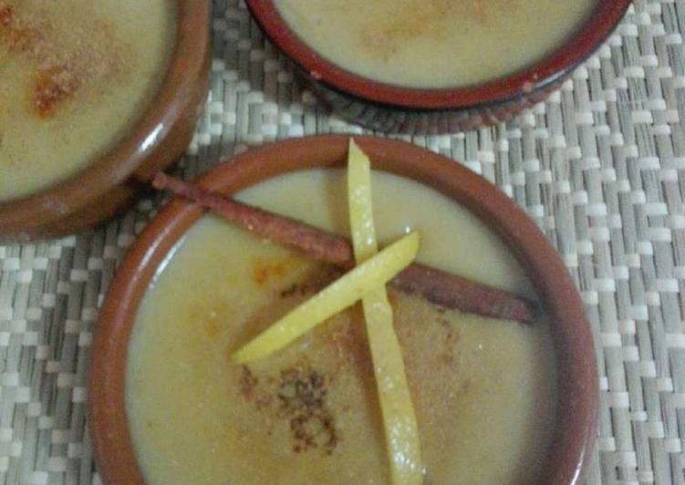 Crema de Sant Josep (crema catalana)