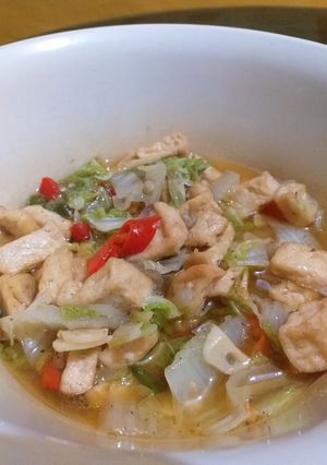 Foto resep Tumis tahu sawi putih