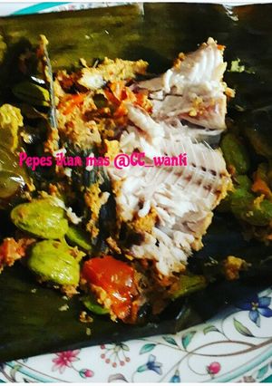 Foto resep #160. Pepes ikan mas + pete